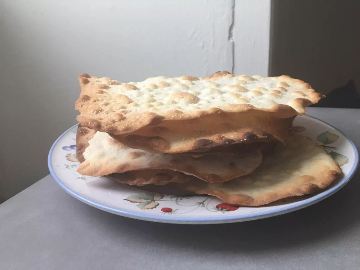 Why is this Passover different from all others? Because we’re making matzo at home