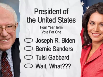 Why Bernie Sanders (and Tulsi Gabbard) are still on the primary election ballot