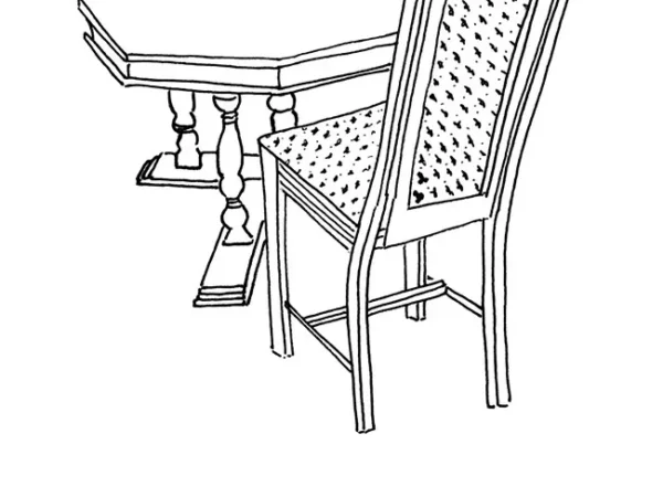 For Sale With Baggage: Table for One