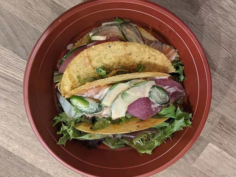 Takeout review: Sushi tacos from Mad Noodles