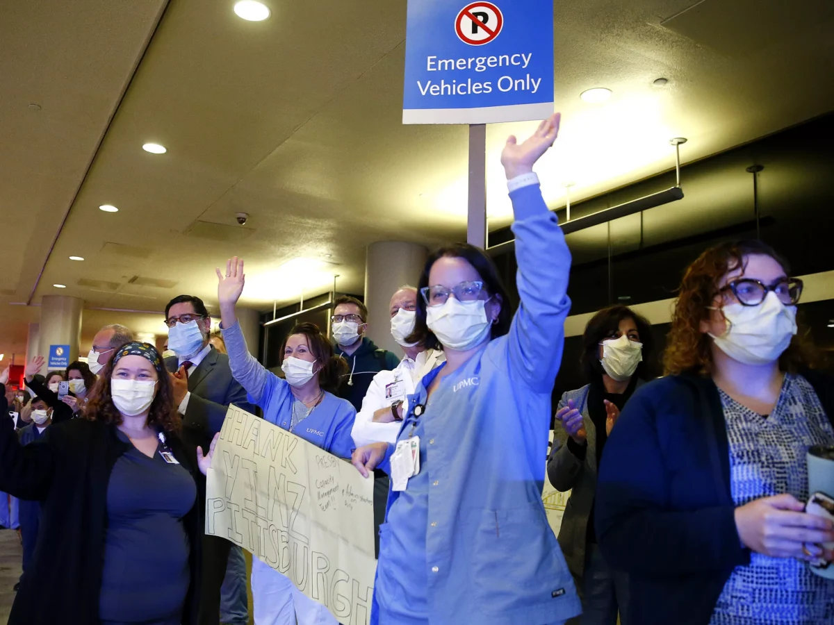 Photos: First Responders Procession honors Pittsburgh healthcare workers on National Nurses Day