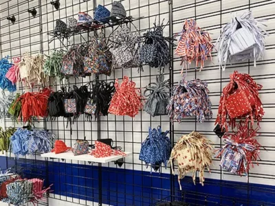 Wearing, Making, and Selling Masks Thanks To A Local Business Request