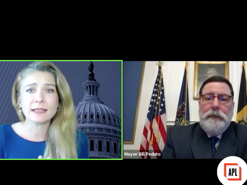 Mayor Peduto says he has a ‘hard time believing that we’d be a safer society without police officers’ during interview Monday