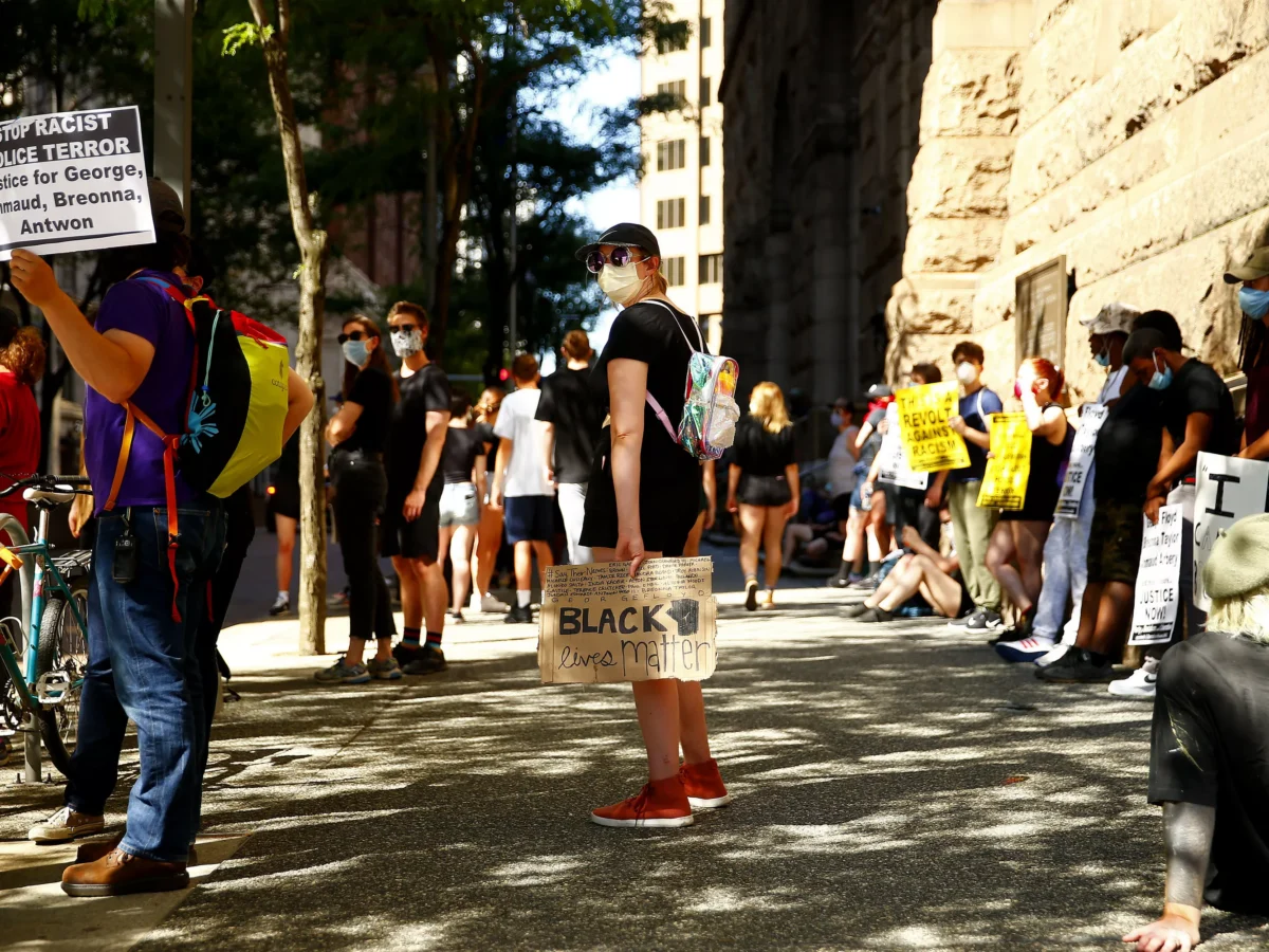 Photos: Public defenders help lead Black Lives Matter protest in Downtown Pittsburgh
