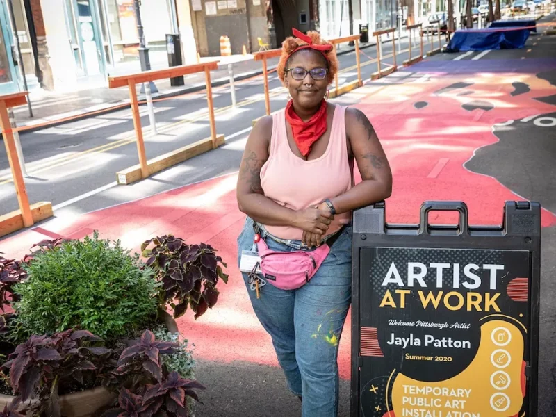 Pittsburgh Downtown Partnership unveils first of several murals for REFORGE initiative