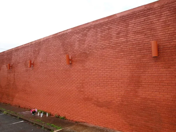 A mural honoring Romir Talley in Wilkinsburg has been painted over