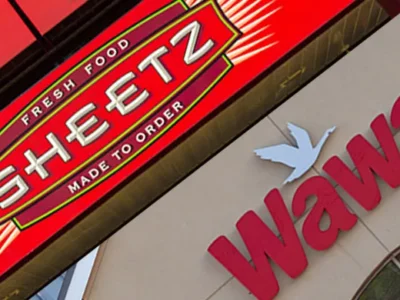 This map quantifies the Sheetz versus Wawa turf war