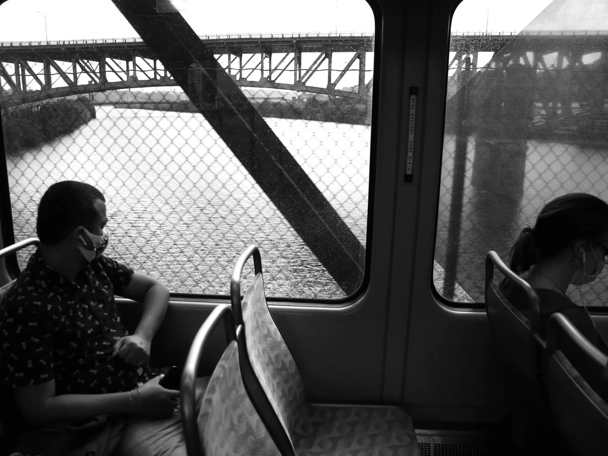 From a window seat: Scenes from a morning commute on the T
