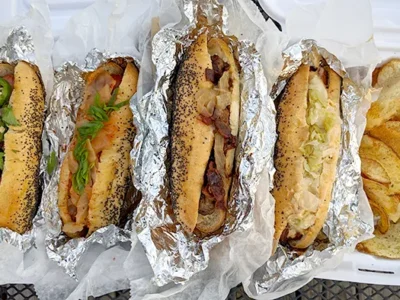 Takeout review: The Lorelei sausage kart