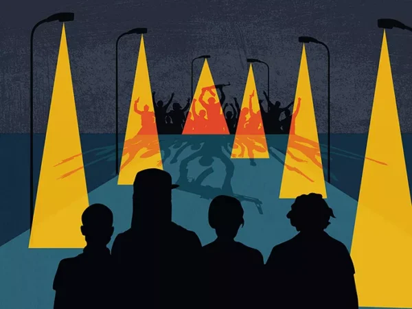 A changing story by police on a rural Pa. shooting helped fuel white vigilantes and misinformation