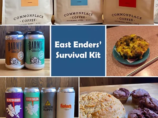 Five East End businesses collaborate on CSA-style “survival kits”