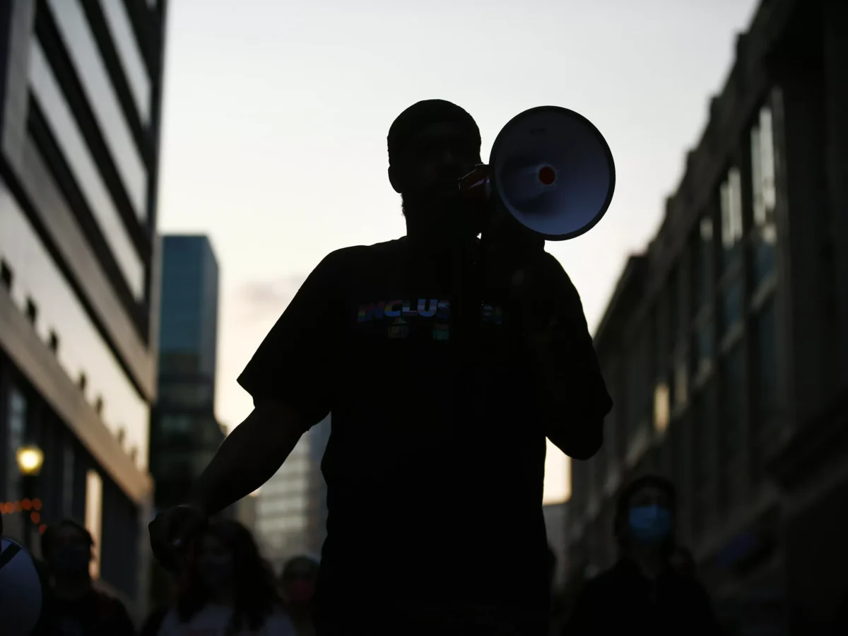 PHOTOS: F.J.E. Wednesdays protest marches peacefully through Downtown Pittsburgh