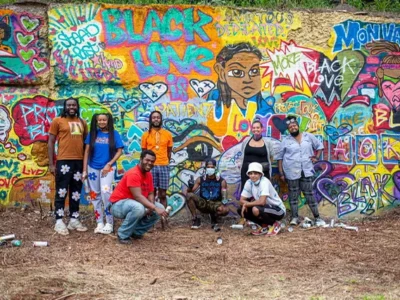 BOOM Concepts and Rivers of Steel showcase Black love with public art project