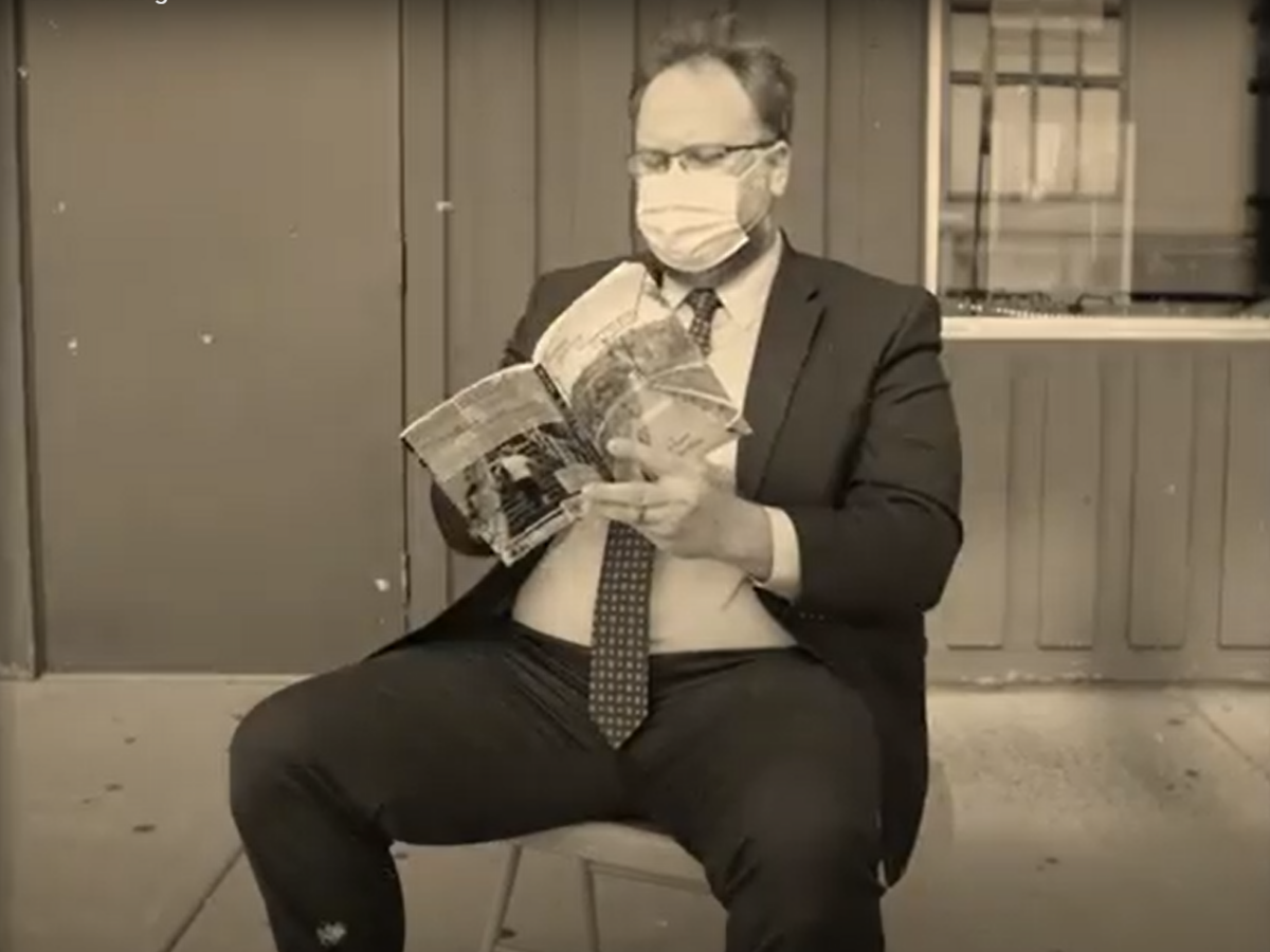 Dropping off a mail-in ballot downtown? Use Councilor Bobby Wilson’s parking spot