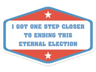 Download or print out these “I voted” stickers