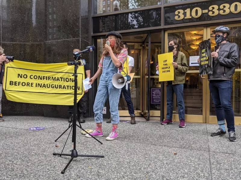 Pittsburgh youth activists oppose confirming Barrett to U.S. Supreme Court