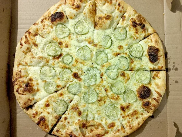 Takeout review: Pickle pizza at Spak Brothers Pizza