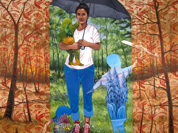 Violence in Eden at Zynka gallery captures a mother’s fear of climate change