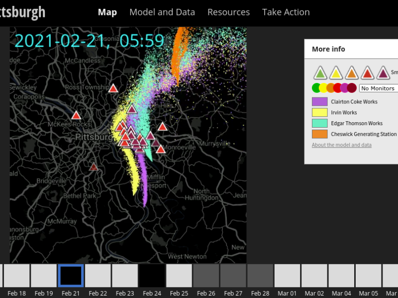 PlumePGH tracks the source of air pollution in Pittsburgh, and how it gets to your home