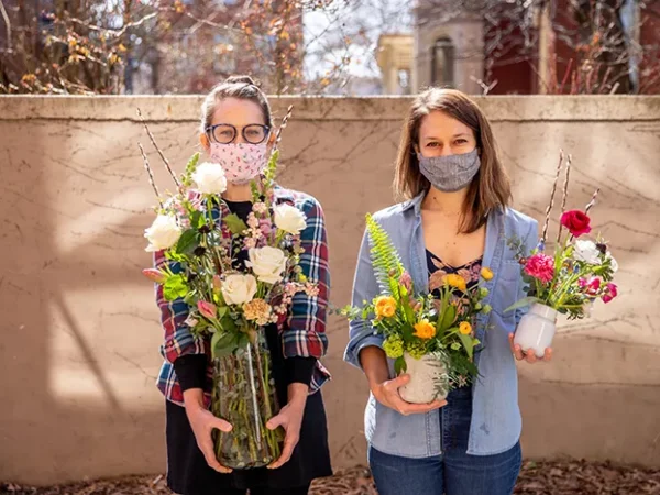 Bloom into spring with fresh flowers and Pittsburgh-made floral accessories