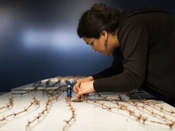 Artist Humaira Abid explores Pakistani and American cultural taboos in new exhibit at Contemporary Craft