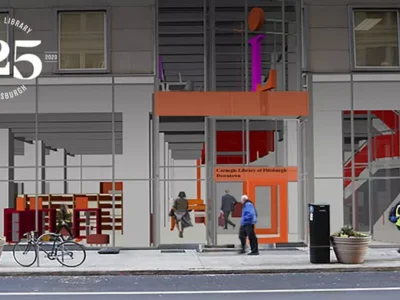 Expanded and renovated Downtown branch of Carnegie Library to reopen later in April