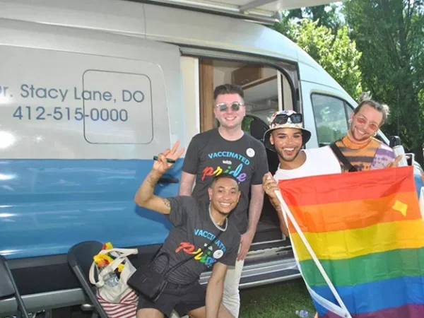 Central Outreach Helps Make Pride Month Safe with Testing, Resources