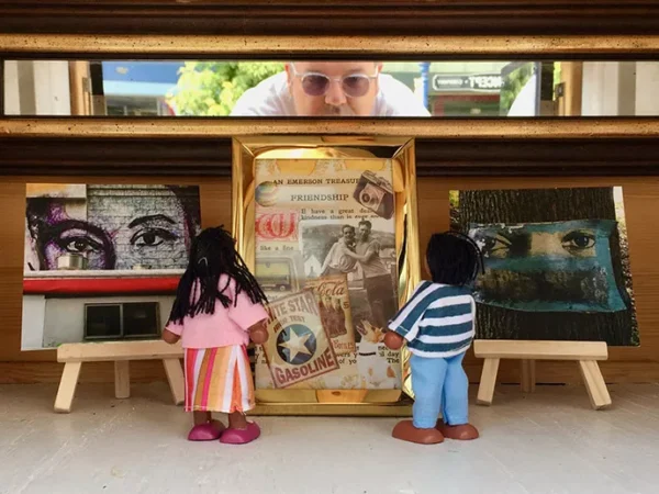 Free Little Art Gallery starts a give art, take art movement in Sharpsburg