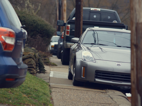 BEWARE: Cars are illegally parked on Pittsburgh sidewalks and we are so numb to it, we don’t even care anymore