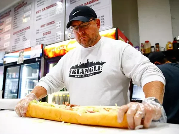Best Hoagie: Triangle Bar and Grill