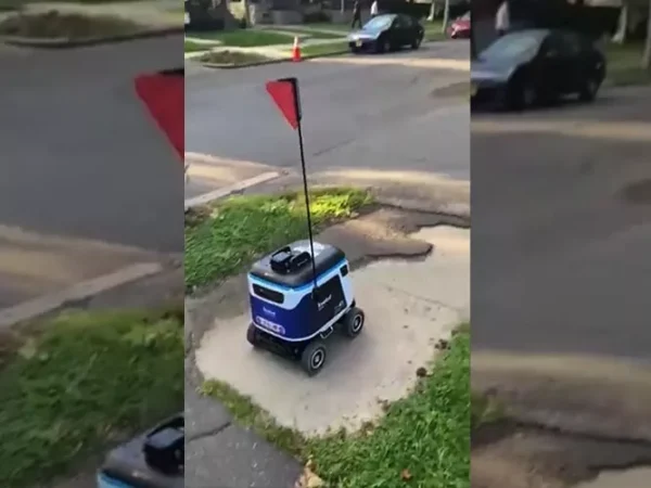 Delivery robots have descended upon Bloomfield