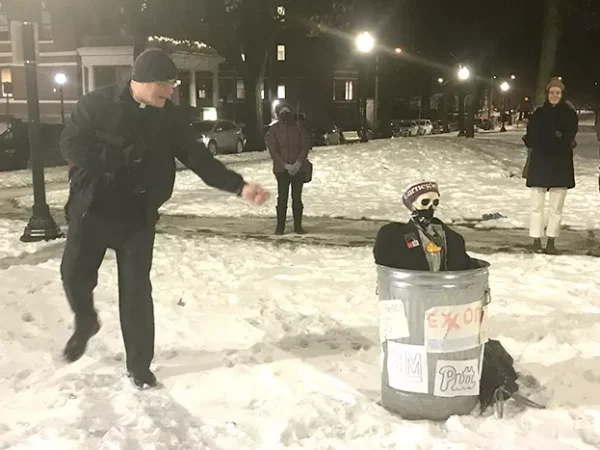 Pittsburgh environmental activists attempt to “exorcise” politicians, institutions who support fossil fuels