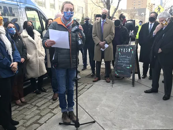 Labor leaders rally for Coffee Tree unionization; call for fired worker to be rehired