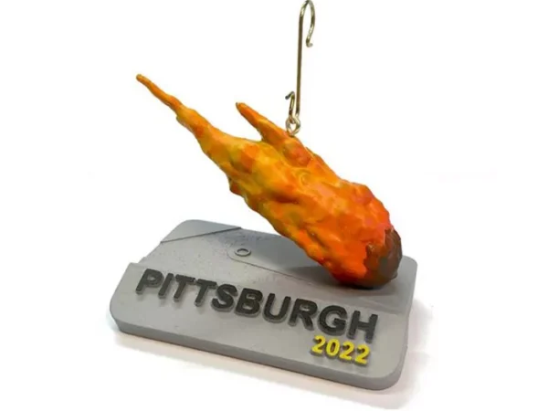 Pittsburgh meteor, “the greatest event of 2022,” made into commemorative ornament