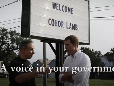 Conor Lamb in Pennsylvania Man in a Button Down