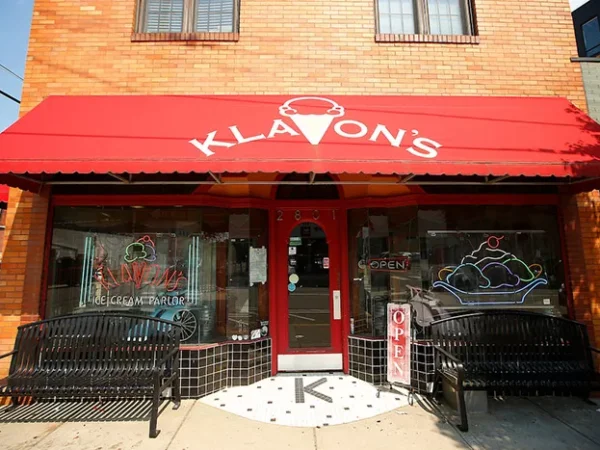 Klavon’s Ice Cream Parlor is for sale