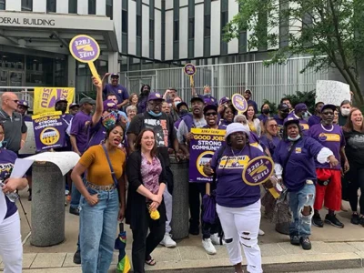 Parkhurst food service workers at Robert Morris University allege unfair labor practices