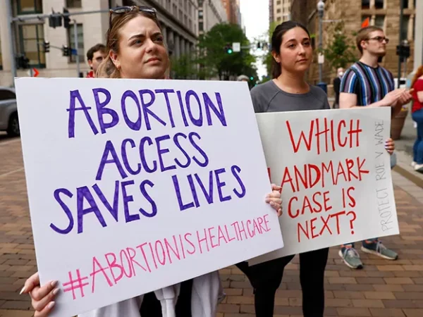More than half of Americans say abortion should be legal in all, most cases