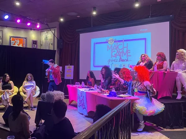 Joe King’s Match Gayme features drag queens and Gisele Fetterman