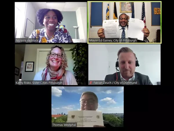 Pittsburgh enters economic and climate partnership with German town of Dortmund