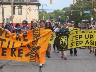 Student-led rally marches through Oakland to demand climate justice
