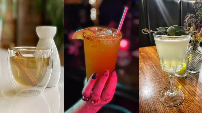 3 different cocktails