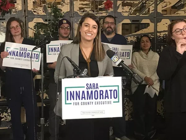 Sara Innamorato announces bid for county executive, calling for greater focus on inequality