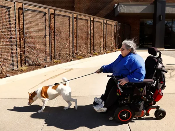 Walking with Toni Geyer on Mount Washington