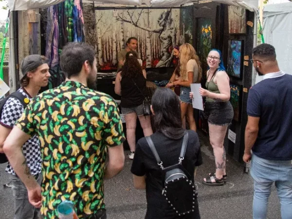 Find music, art, and giant puppet hands at the Dollar Bank Three Rivers Arts Festival