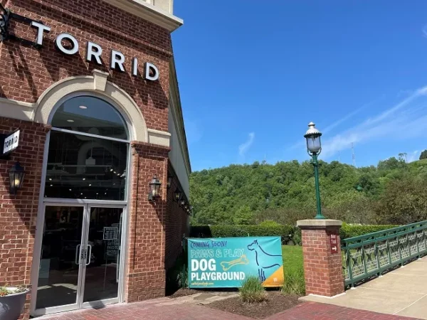The Waterfront appeals to dogs, kids, and GAP trail users with new amenities