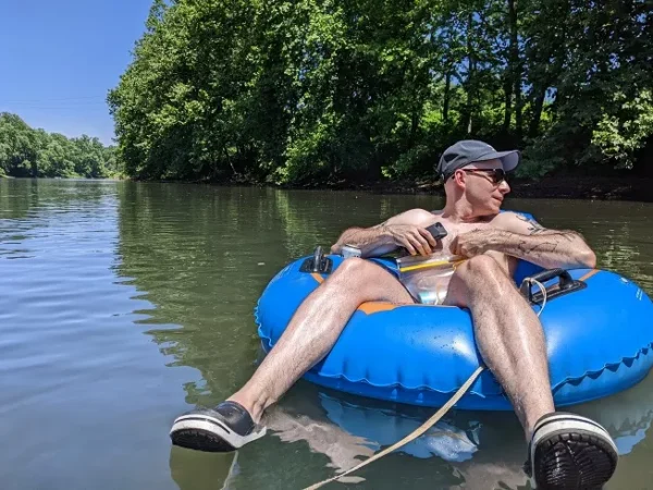 Keep your body wet, your phone dry, and your skin unburned with this tubing guide