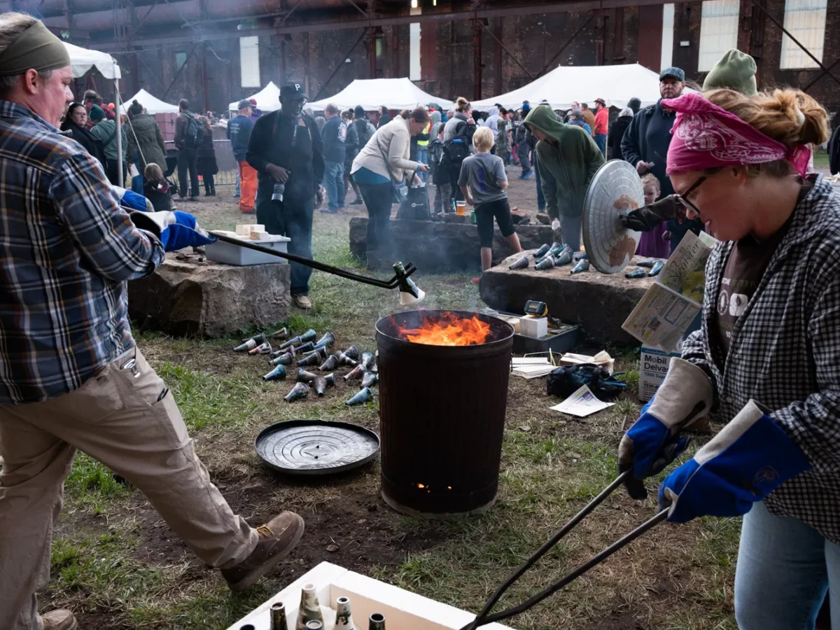 Festival of Combustion at Carrie Blast Furnaces