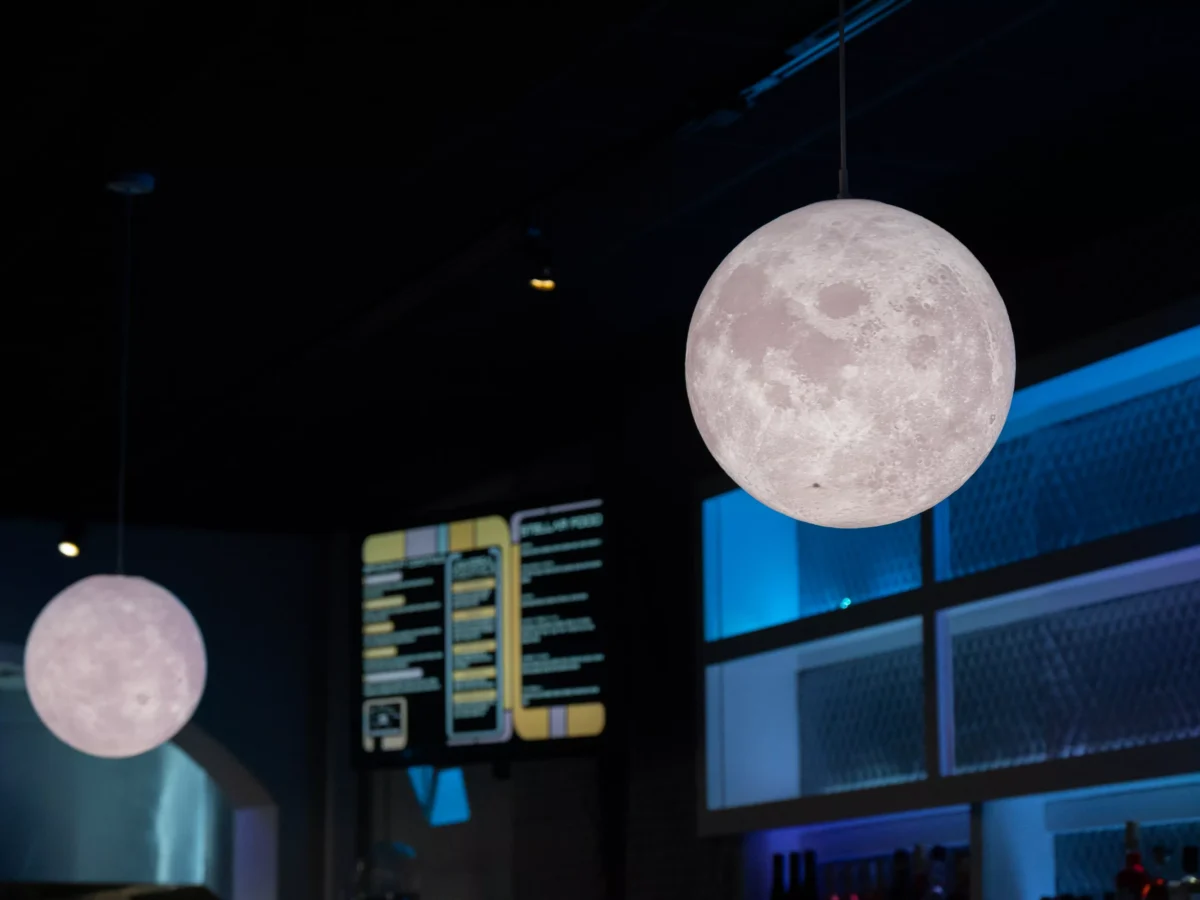 A sneak peek at the new, immersive Space Bar in Market Square