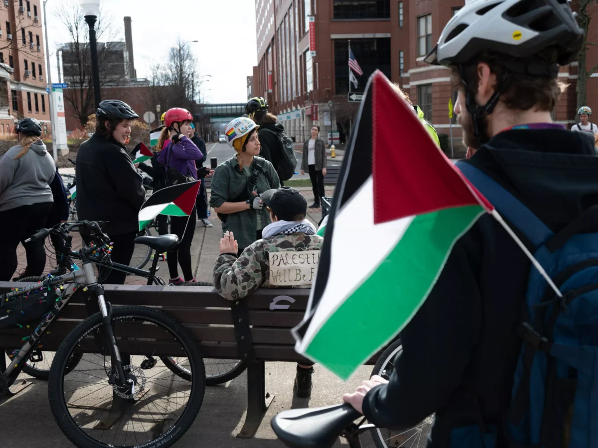 A bike ride for Palestine